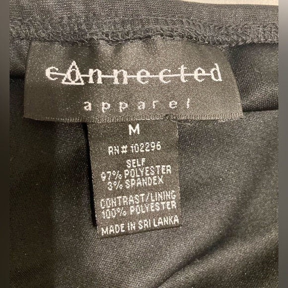 Connected Apparel Black Women's Jumpsuit Size-M Stunning cocktail jumpsuit. New - Picture 8 of 8